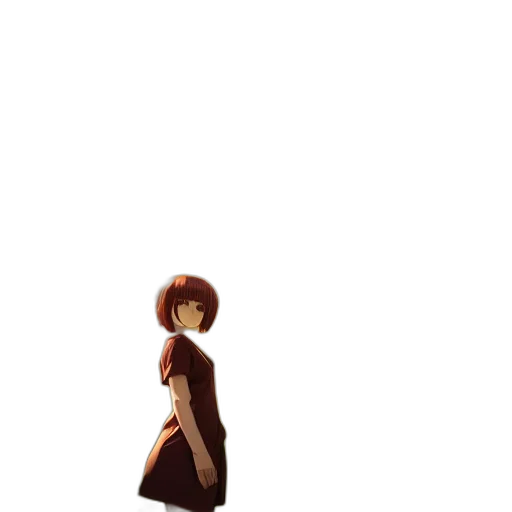 dress, staff, robot, creature transparent PNG cut-out