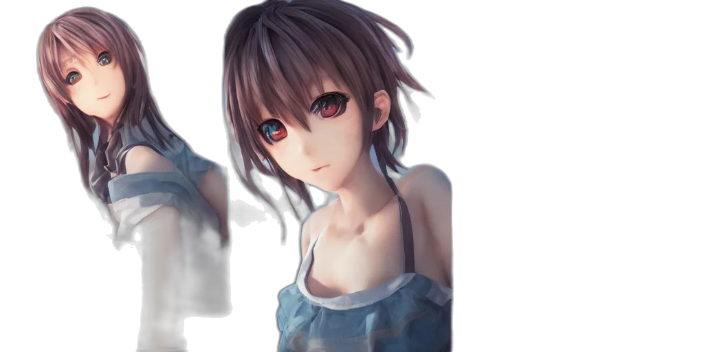 dress, face, robot, weapon transparent PNG cut-out