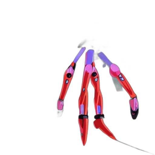 weapon, staff, robot, umbrella transparent PNG cut-out