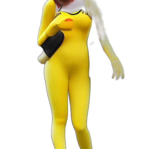 dress, staff, creature, robot transparent PNG cut-out