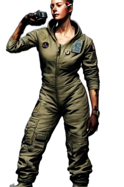 jacket, staff, concept art, comic book art transparent PNG cut-out