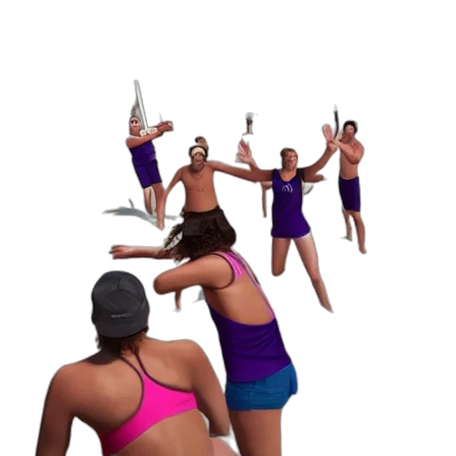 staff, concept art, 3d render, underwater transparent PNG cut-out
