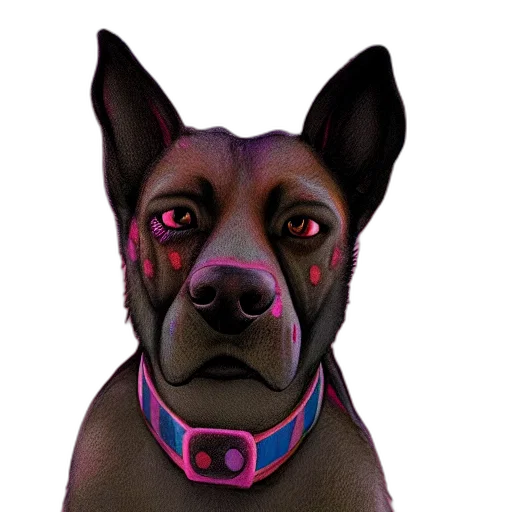 staff, animal, face, creature transparent PNG cut-out