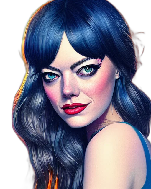 face, photorealistic, fantasy art, comic book art transparent PNG cut-out