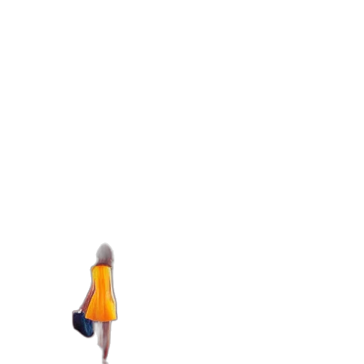 dress, umbrella, jacket, shoes transparent PNG cut-out
