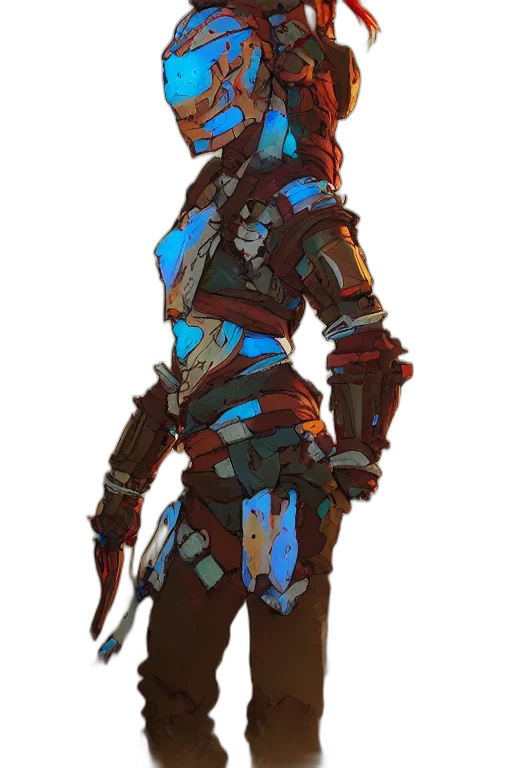 sword, weapon, robot, staff transparent PNG cut-out