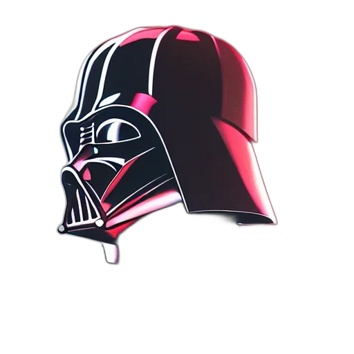 hat, mask, 3d render, concept art transparent PNG cut-out