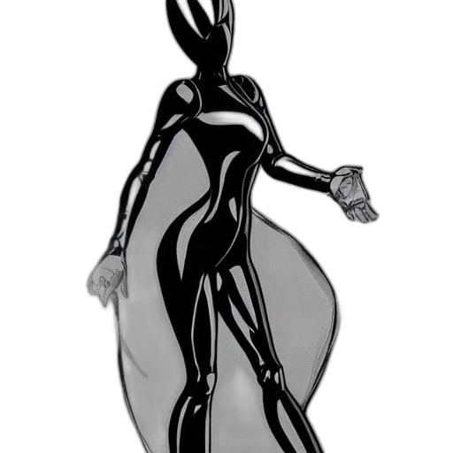 dress, robot, creature, concept art transparent PNG cut-out