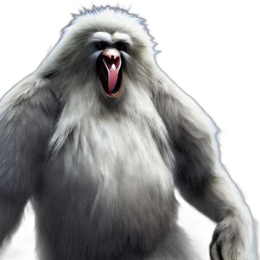 creature, animal, face, concept art transparent PNG cut-out