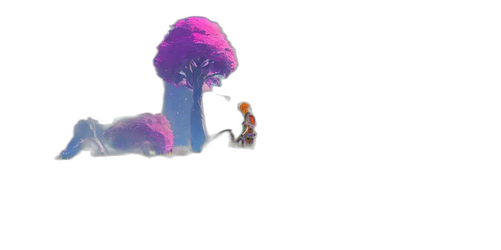 tree, creature, robot, crown transparent PNG cut-out