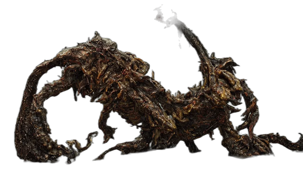 dragon, creature, animal, staff transparent PNG cut-out