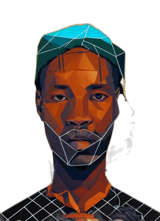face, mask, robot, crown transparent PNG cut-out