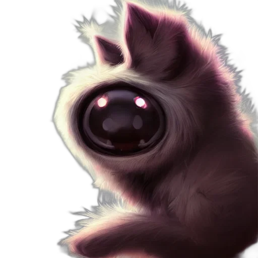 creature, animal, staff, face transparent PNG cut-out