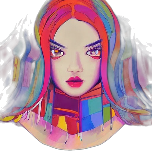 face, mask, jewelry, fantasy art transparent PNG cut-out