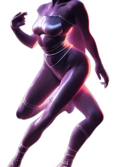 dress, robot, staff, concept art transparent PNG cut-out