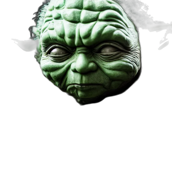 mask, face, creature, staff transparent PNG cut-out