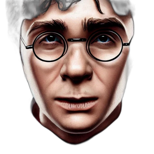 face, mask, photorealistic, comic book art transparent PNG cut-out