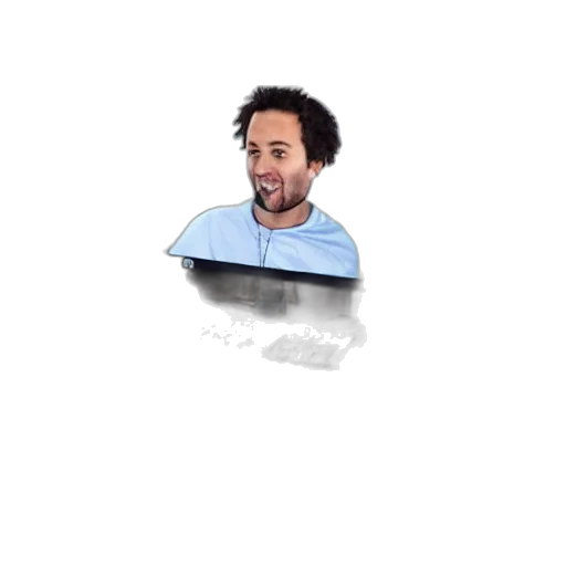 staff, face, hair, jacket transparent PNG cut-out