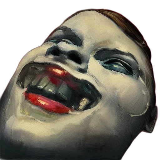 face, mask, creature, robot transparent PNG cut-out