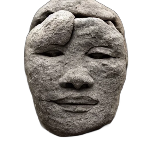 mask, face, creature, staff transparent PNG cut-out