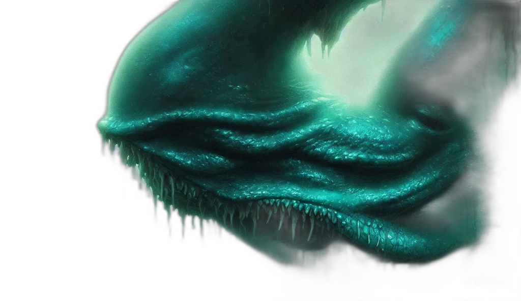 creature, dragon, hair, mask transparent PNG cut-out