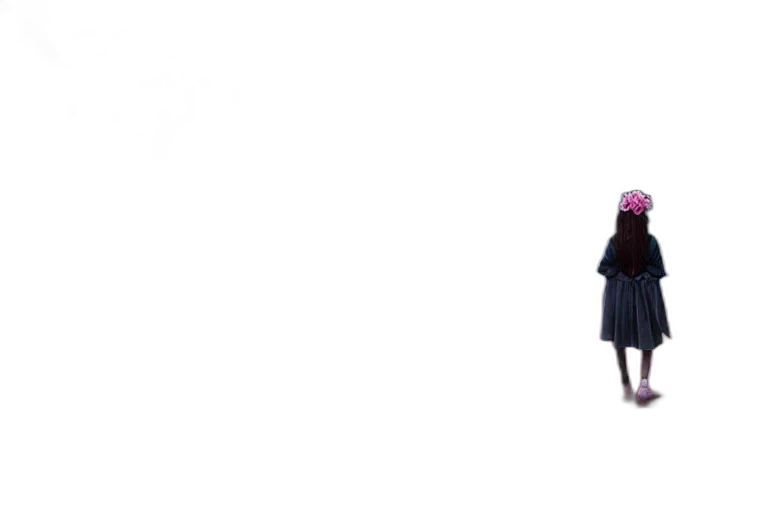 dress, jacket, umbrella, creature transparent PNG cut-out