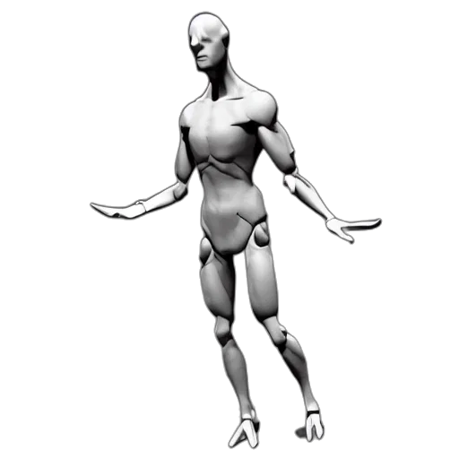 robot, creature, staff, animal transparent PNG cut-out