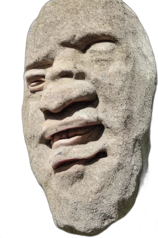 mask, face, creature, staff transparent PNG cut-out