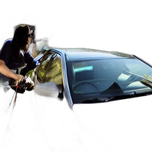 car, staff, photorealistic, concept art transparent PNG cut-out