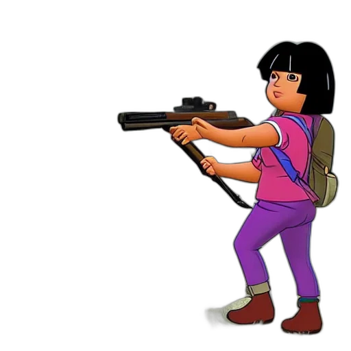 weapon, staff, jacket, cartoon transparent PNG cut-out