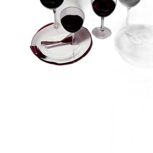jewelry, bottle, mask, 3d render transparent PNG cut-out