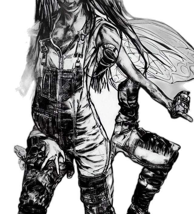 weapon, comic book art, concept art, fantasy art transparent PNG cut-out