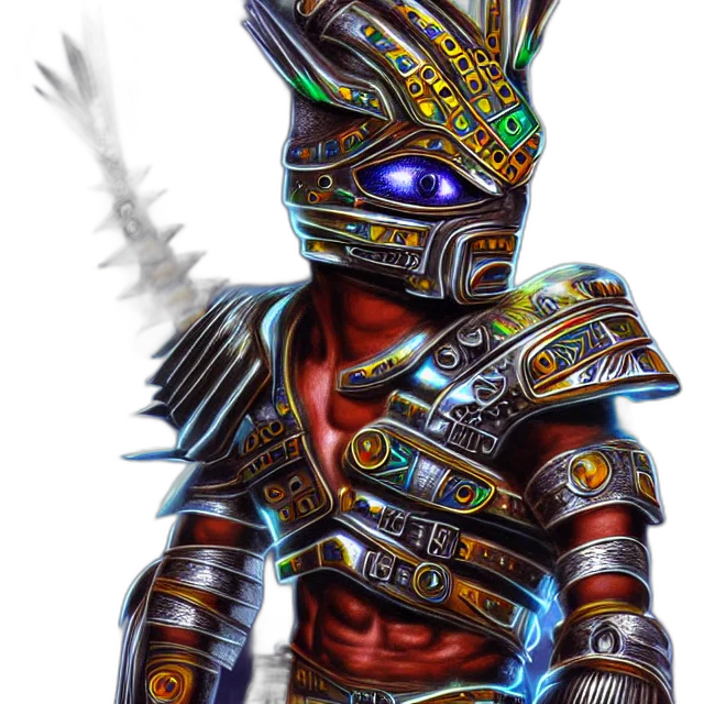 mask, staff, robot, sword transparent PNG cut-out