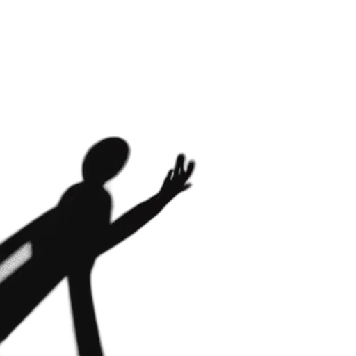 staff, umbrella, face, 3d render transparent PNG cut-out