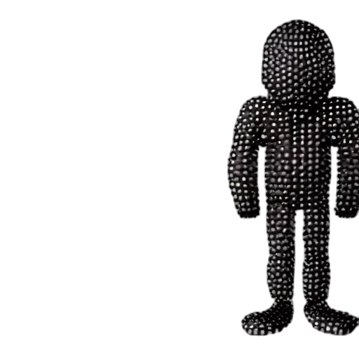 robot, staff, jacket, creature transparent PNG cut-out