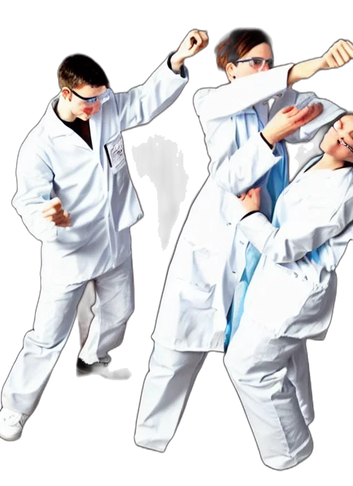 staff, jacket, concept art, chemists transparent PNG cut-out