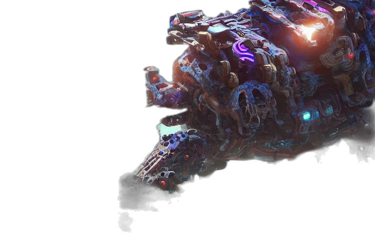 robot, weapon, dragon, creature transparent PNG cut-out