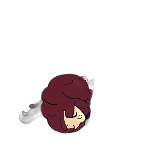 hair, staff, hat, creature transparent PNG cut-out