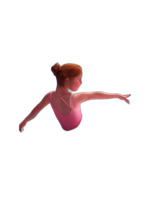 dress, staff, hair, creature transparent PNG cut-out