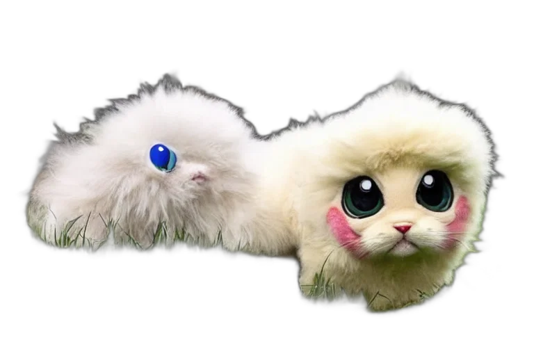 creature, animal, 3d render, photorealistic transparent PNG cut-out