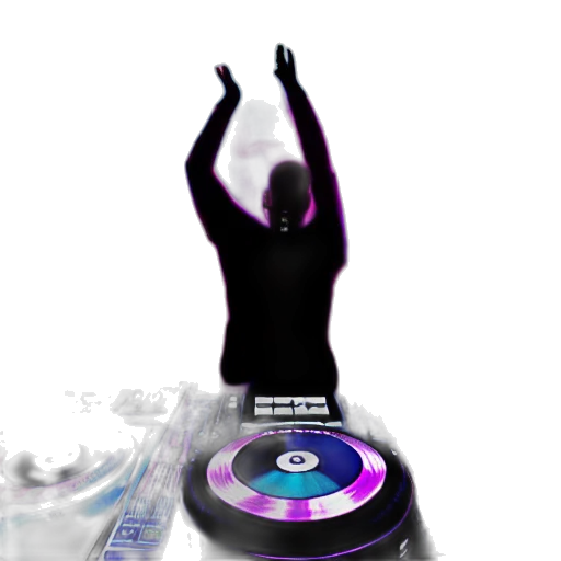 robot, 3d render, vaporwave, concept art transparent PNG cut-out