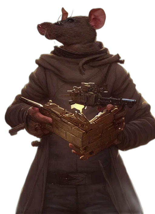 weapon, jacket, staff, mask transparent PNG cut-out