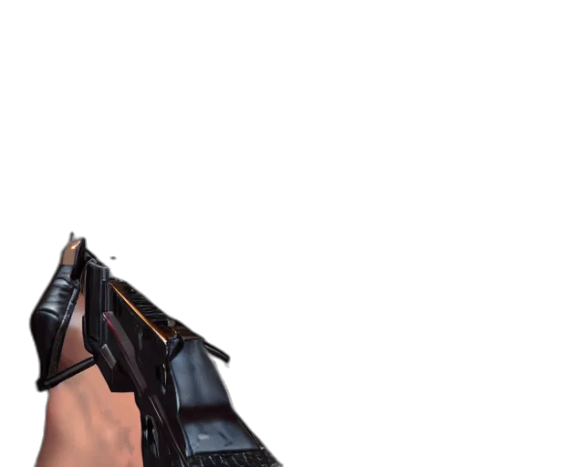 weapon, jacket, face, staff transparent PNG cut-out