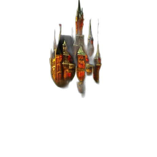 weapon, crown, bottle, building transparent PNG cut-out