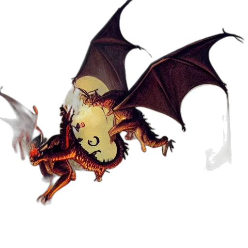 dragon, creature, mask, animal transparent PNG cut-out