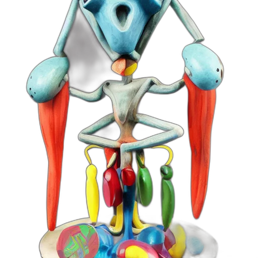 robot, staff, jewelry, umbrella transparent PNG cut-out