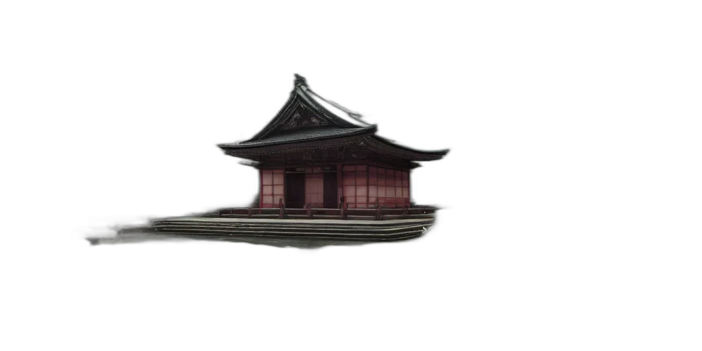 hat, building, umbrella, staff transparent PNG cut-out