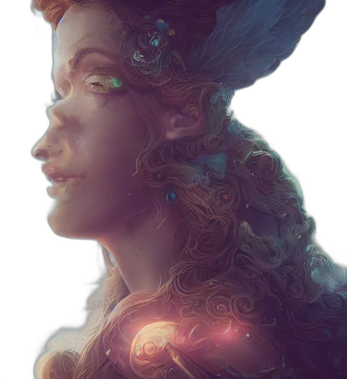 crown, face, dragon, robot transparent PNG cut-out