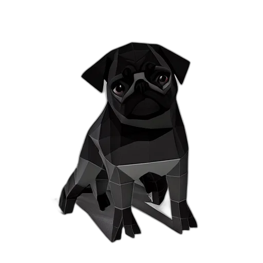 animal, creature, staff, 3d render transparent PNG cut-out