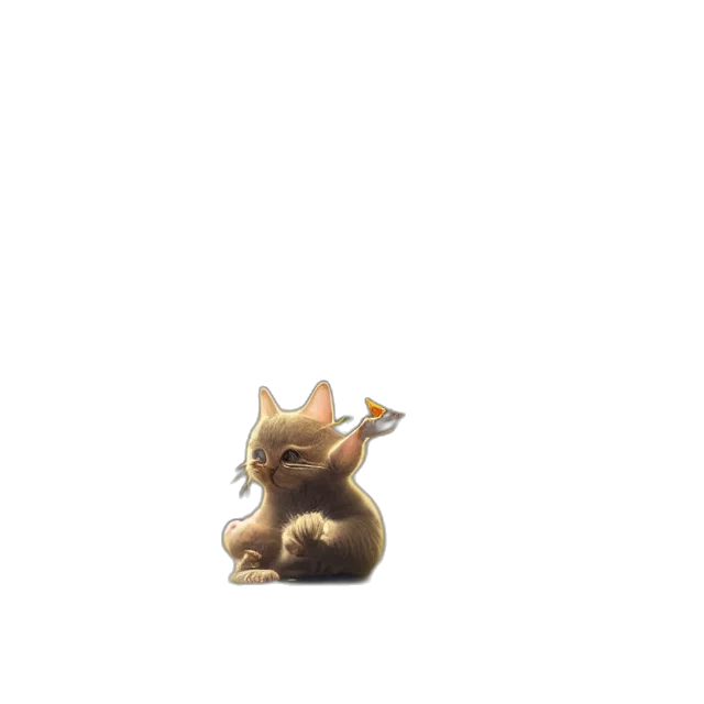 creature, animal, staff, weapon transparent PNG cut-out